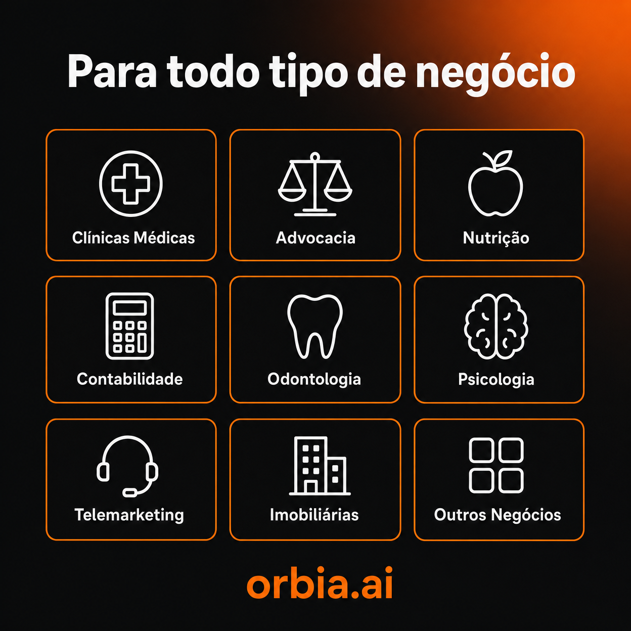 Segmentos atendidos